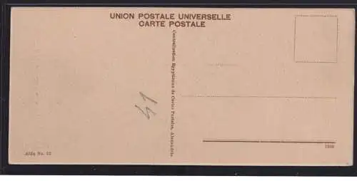 Ansichtskarte Alexandrie Alexandria Ägypten Römische Ehrensäule selt. Karte