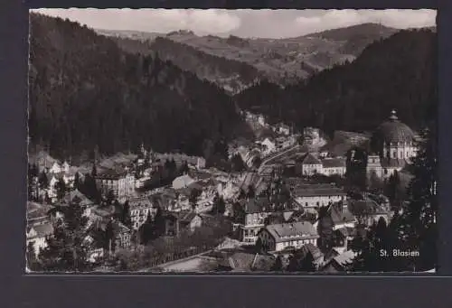 Ansichtskarte St. Blasien Totalansicht Landschaft Wald Baden Württemberg nach