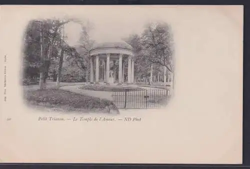 Ansichtskarte Petit Trianon Park Versailles Liebestempel