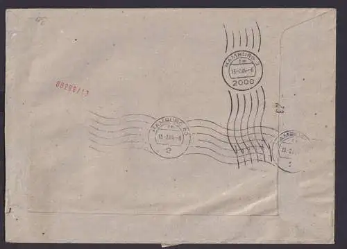 DDR Eilboten R Brief Bogenecke Eckrand Bogenzähler Bauten Halberstadt nach