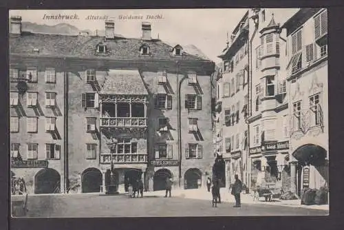 Ansichtskarte innsbruck Österreich Altstadt Goldenes Dachl