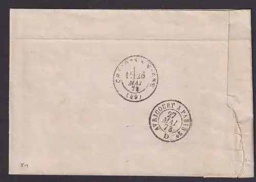 Vigneulles Frankreich Chalons Sor Marne EF 25c K1plus Nrn.Stempel 4207