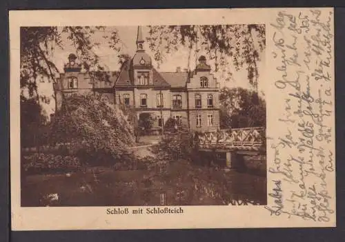 Brodersby über Kappel Landpost Schlei Land Ansichtskarte Schloß Schönhagen