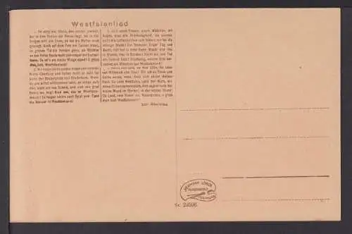 Künstler Ansichtskarte Heimatgrüsse aus Westfalen 29506 Hermann Lorch Dortmund