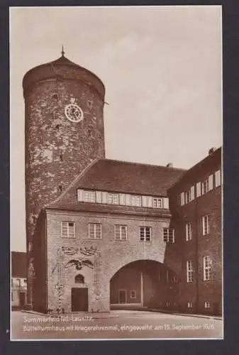 Sommerfeld Lausitz Brandenburg Ansichtskarte Deutsches Reich n. Berlin