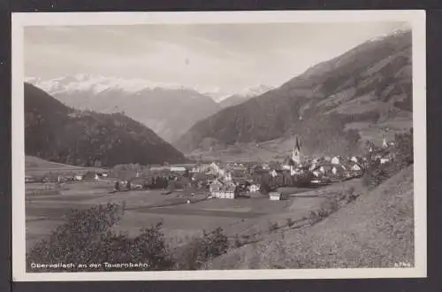 Ansichtskarte Obervellach Österreich an der Tauernbahn 1928 Dresden Sachsen