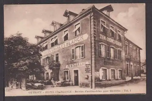 Ansichtskarte Ottrott Elsass Frankreich Hotel Ch. Blanck