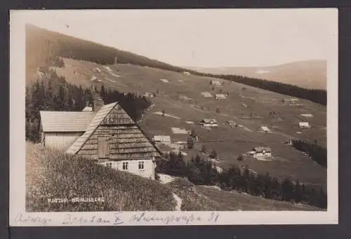 Ansichtskarte Petzer Tschechien Braunberg 1927 Dresden Sachsen