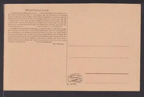 Künstler Ansichtskarte Heimatgrüsse aus Westfalen 31772 Hermann Lorch Dortmund