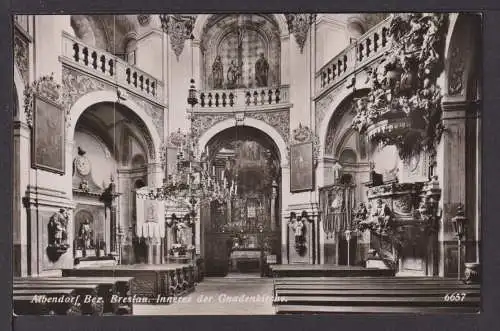 Ansichtskarte Albendorf Breslau Schlesien Ostgebiete Gnadenkirche