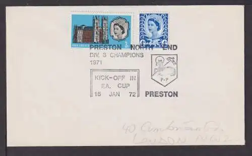 Großbritannien Sport Fußball toller SST Preston North End 1972