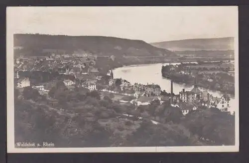 Ansichtskarte Waldshut Baden-Württemberg 1929 Augsburg Bayern