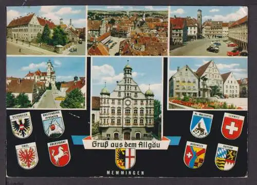 Ansichtskarte Memmingen Allgäu Bayern Wappen Berlin