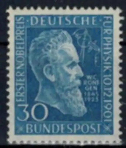 Bund Nobelpreis Wilhelm Röntgen 147 Luxus postfrisch MNH Kat.-Wert 80,00