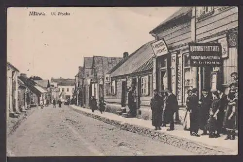 Ansichtskarte Mlawa Masowien Polen 1915 Berlin Wilmersdorf