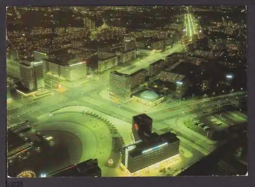 Ansichtskarte Berlin Hauptstadt der DDR Blick vom Fernsehturm