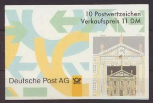 Bund Markenheftchen 35 I oZ Luxus postfrisch MNH Kat.-Wert 12,00