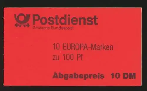 Bund Markenheftchen MH 30 oZ Europa 94 Luxus postfrisch Kat.-Wert 19,00