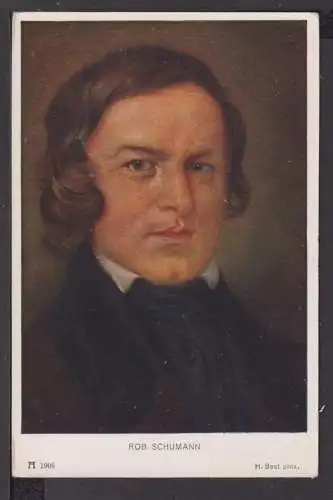 Ansichtskarte Künstler Robert Schumann Komponist