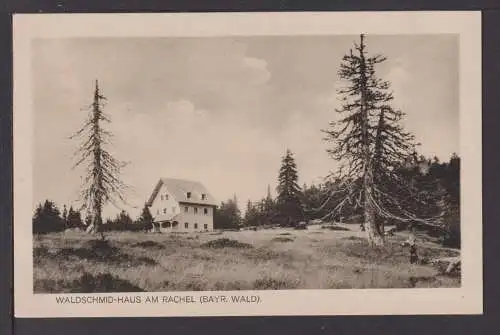 Ansichtskarte Bayrischer Wald Bayern Waldschmid Haus am Rachel