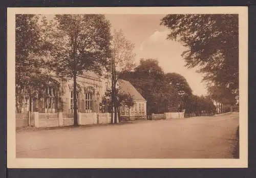 Ansichtskarte Münster i.W. NRW Cafe-Haus B. Hülsbömer