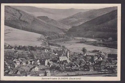 Olsberg Brilon Ansichtskarte Deutsches Reich Sauerland Greven Westfalen