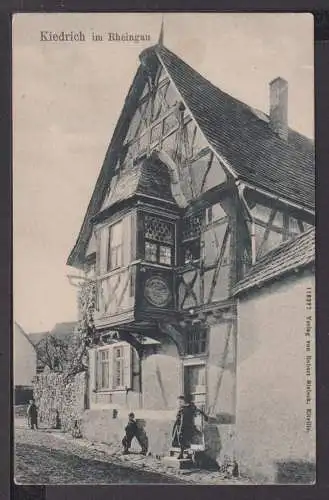 Ansichtskarte Kiedrich Rheingau Hessen 1913 Hannover Niedersachsen