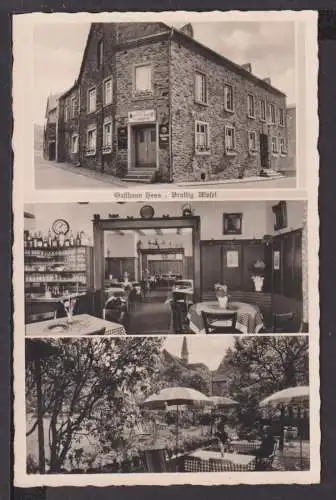 Ansichtskarte Bruttig Mosel Rheinland-Pfalz Gasthaus Hess