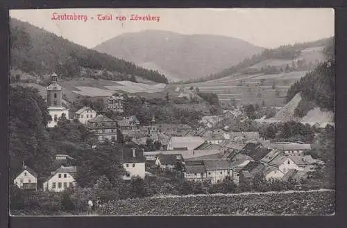 Ansichtskarte Leutenberg Thüringen Löwenberg 1920 Leipzig Sachsen