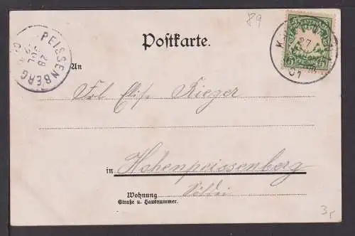 Ansichtskarte Kaufbeuren Bayern Die selige M. Crescentia 1901 Peissenberg