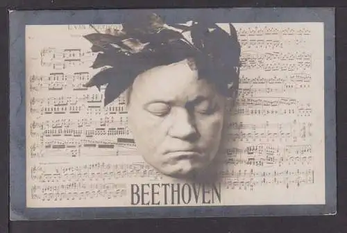 Musik Ansichtskarte Künstler Ludwig van Beethoven Musiker Komponist