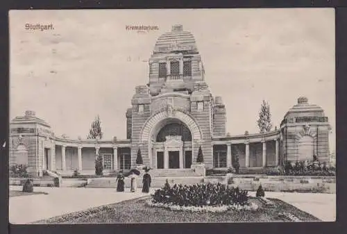 Ansichtskarte Stuttgart BW 1911 Krematorium Brackenheim