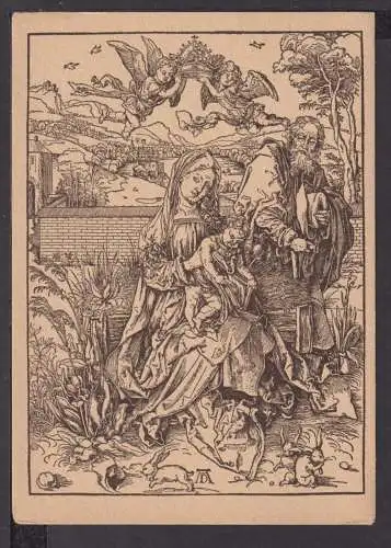 Ansichtskarte Künstler Albrecht Dürer Madonna mit dem Hasen