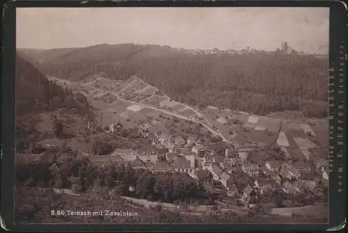 Teinach Zavelstein Original alte Fotoplatte Verlag H. Zeller E. Rupfer Stuttgart