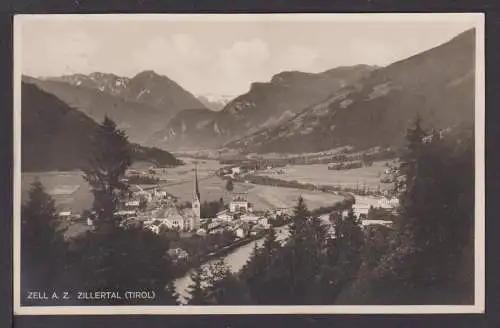 Ansichtskarte Zell am Ziller Zillertal Tirol Österreich Dresden Sachsen