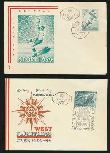 Österreich Sammlung Lot 9 Briefe Karten und Ganzsachen Austria Lot of 9 covers