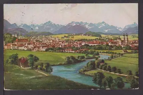 Ansichtskarte Kempten Allgäu Bayern 1930 Wien Österreich