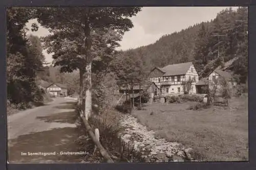 Ansichtskarte Grubersmühle Thüringen Somitzgrund Schleswig Schleswig-Holstein