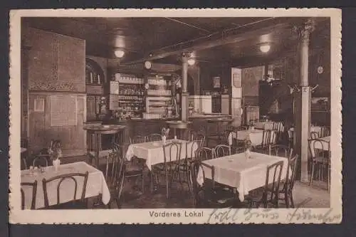 Ansichtskarte Münster NRW 1928 Restaurant Kiepenkerl vorderes Lokal Goslar