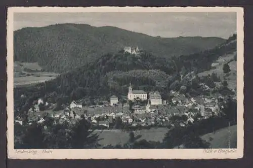 Ansichtskarte Leutenberg Thüringen Blick vom Georgssitz