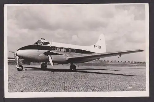 Ansichtskarte Flugzeug De Havilland Karlsruhe Baden-Württemberg Hamburg SST Zoo