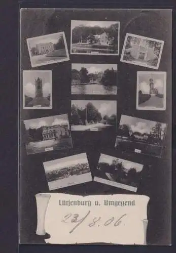 Ansichtskarte Lütjenburg Schleswig Holstein Ansichten Umgegend nach Hamburg