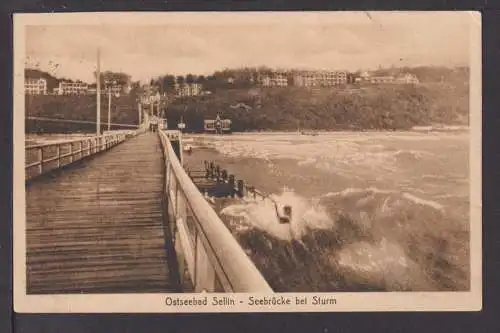 Ansichtskarte Ostseebad Sellin Rügen Mecklenburg-Vorpommern Seebrücke Berlin