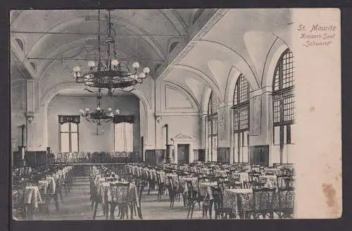 Ansichtskarte Münster NRW 1917 St. Mauritz Konzertsaal Schwarte Ahlen i.W.