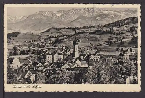 Ansichtskarte Immenstadt Allgäu Bayern SST 1938 Steeg Tirol Österreich