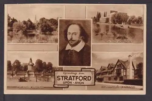 Ansichtskarte Stratford upon Avon England Großbritannien Berlin