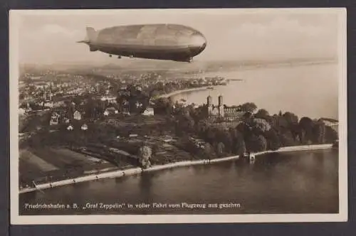 Ansichtskarte Graf Zeppelin Friedrichshafen Bodensee Baden-Württemberg