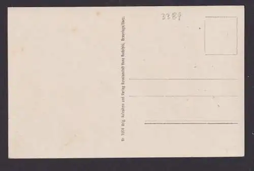 Ansichtskarte Braunlage Niedersachsen Totalansicht m. Gondelteich