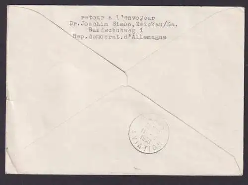 Flugpost Air Mail Brief Österreich Caravelle Eröffnungsflug Wien München Paris