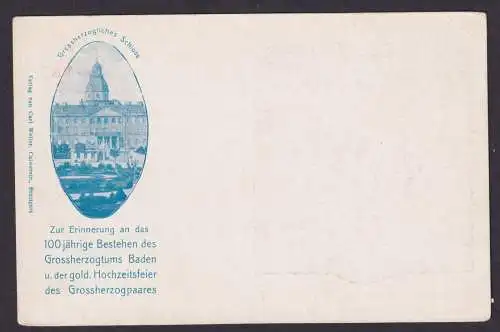 Deutsches Reich Privatganzsache Philatelie Badens erste Briefmarken